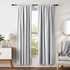 Silver Blackout Curtains - Road Packet Design - 1panel