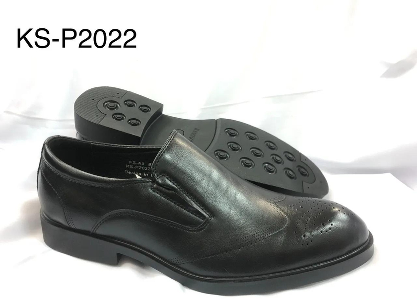 KAISIFEIER Men's Official Leather Shoes-Black-2022