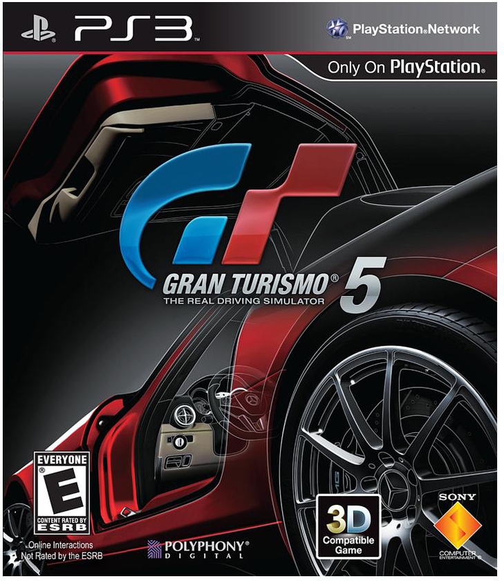 PS3 Gran Turismo 5 New for PS3