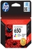 HP 650 Tri-Color Cartridge