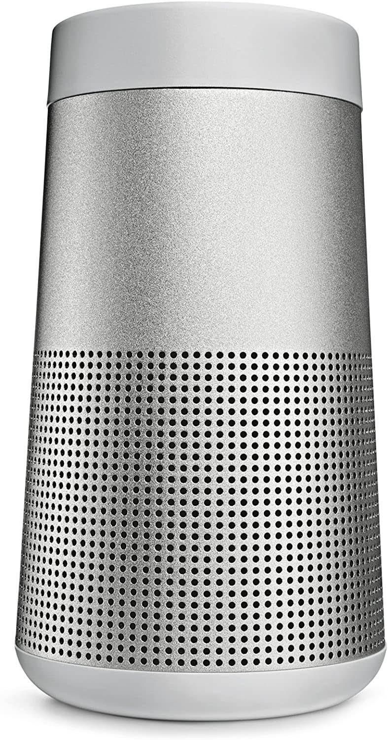 Bose Soundlink Revolve II Portable Bluetooth Speaker, Luxe Silver