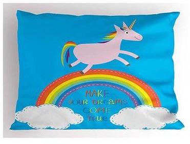 Unicorn  Decorative Printed Pillowcase