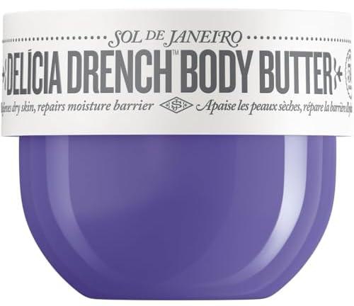 Sol de Janeiro Mini Delícia Drench Body Butter for Intense Moisture and Skin Barrier Repair