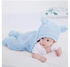 Baby Swaddle Blanket | Ultra-Soft Plush Essential for Infants 0-6 Months | Receiving Swaddling Wrap Blue | Ideal for Baby Boy Accessories and Newborn Registry | Perfect Baby Girl Shower Gift