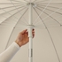 SAMSÖ Parasol - tilting/beige 200 cm