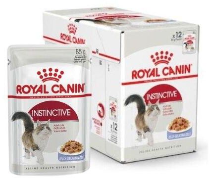 Royal Canin Instinctive Adult in Jelly Wet Cat Food 85G