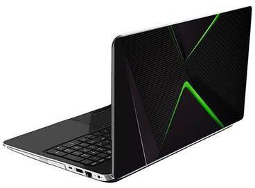 Printed Laptop Skin For Laptops-289 Black/Green