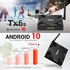 Tanix TX6S Android 10.0 ذكي TV Box 4GB RAM 32GB Allwinner H616 QuadCore 6K طقم أفضل Box Dual WiFi Youtube Media Player