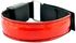 Generic LED Flash Safety Reflective Nylon Light Rechargeable Sports Wrist Belt(Red)