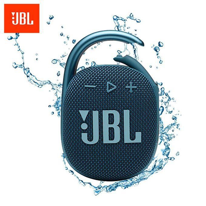 Jbl Clip 4 Waterproof Portable Bluetooth Speaker Blue