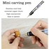 Electric Engraving Pen Rotary Tool Kit, USB Rechargeable Engraving Pen With Type-C Interface, Portable Mini Engraver Tools, DIY Rotary Etching Pen for Carving Glass Jewelry Making Rotary