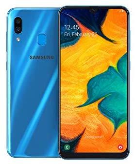 Samsung Galaxy A30 Dual SIM - 64GB, 4GB RAM, 4G LTE, Blue