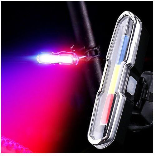 Rear And Front Warning LEDs, 3 Colors For Bicycles, Very Bright