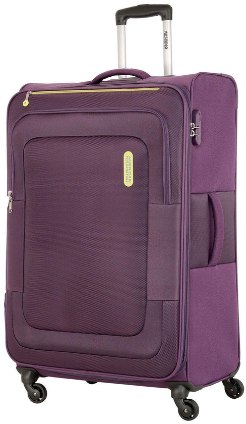 American Tourister Duncan, Soft Luggage Trolley Polyester, 32 Inch, Purple