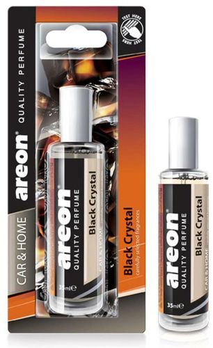 Areon perfume car air freshener black crystal 35 ml