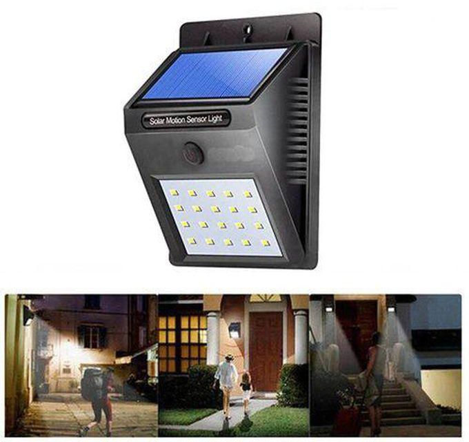 20 LED Solar Powered Automatic Sensor Night Light Outdoor Garden Security Wall Lamps Self Recharge
