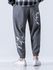 Men's Casual Pants Ninth Embroidery Pocket Bandage Trousers