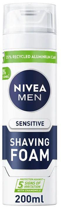 NIVEA MEN Sensitive Shaving Foam Instant Protection – 200ml