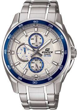 Casio Casual Watch for Men , Stainless Steel Band , Analog