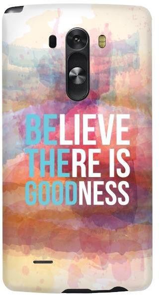 Stylizedd LG G3 Premium Slim Snap case cover Matte Finish - Be the good