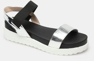 Casual Comfort Sandals Silver