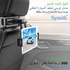 Syraith Tablet Holder for Car, Car Headrest Tablet Holder, Universal Tablet Holder for Car Backseat, 360° Rotating Adjustable for 4.7" - 12.3" Tablet/Smartphone/Game Consoles Etc, Give Away Sprayer