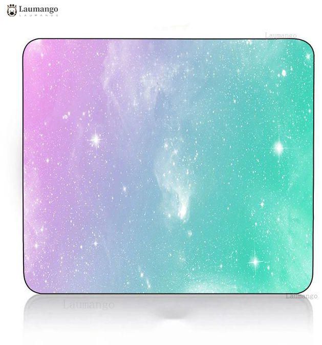Small Galaxy Mouse Pad Gaming Accessories Space Milky Way Carpet Gamer Completo Varmilo Keyboard Desk Mat Tapis Souris Mousepad Galaxy 12