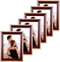Photo Frame, Size 6 X 8 Inches, A5 - Desk And Wall Stand (Brown)