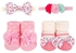 Hudson Childrenswear 2-Pack Bow Headbands & Socks Giftset - Multicolor