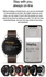 SK13 Plus Smart Watch Bluetooth Call Full Touch Screen AI Voice Assistant 46mm Black Steel Strap