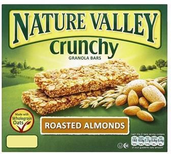 Nature Valley Roasted Almond Bars - 6 x 42 g