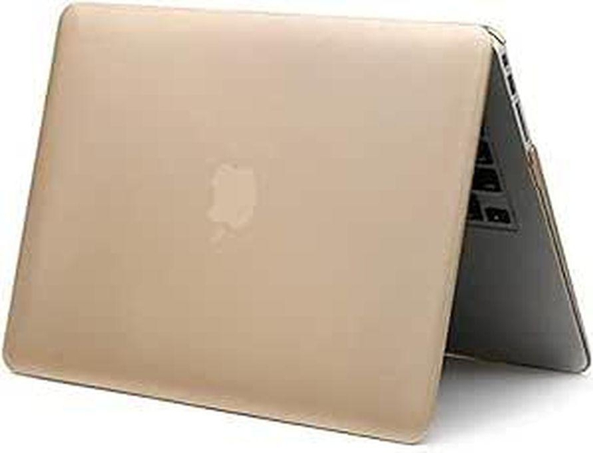 Case Only Compatible with MacBook Pro 15 Inch with Retina Display (Model: A1398) (Older Version 2015 - End 2012), Plastic Hard Shell Case (Beige)