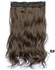 Fashion fluffy long curly Hair Extension Brown 5088-11