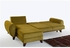 Corner Sofa Bed, 280 cm, Yellow - AD35