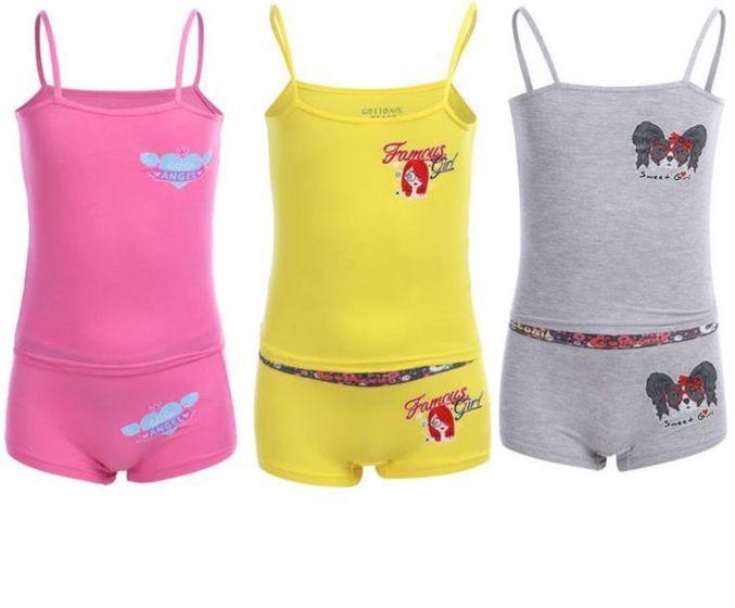 Cottonil Pack Of 3 Candy Underwear Set For Girls