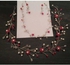 Generic Set of Floral Crystal Headband & Necklace and Earrings - Silver