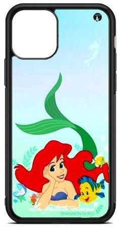 Protective Case Cover For Apple iPhone 13 Pro Max Animation Ariel Princess From The Little Mermaid Movie By Disney Multicolour