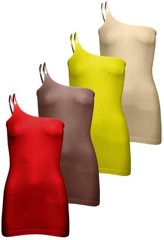 Silvy Set of 4 Casual Dresses for Women - Multicolor, X-Large