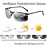 Polarized Photochromic Sunglasses Men's UV400 Driving Transition Lens Sunglasses