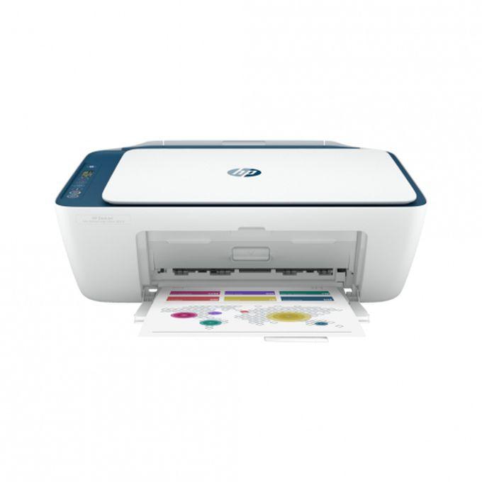 HP DeskJet Ultra 4828 All In One Ink Printer, White-Blue