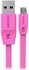 Micro USB Data Sync And Charging Cable 2meter Pink/Silver