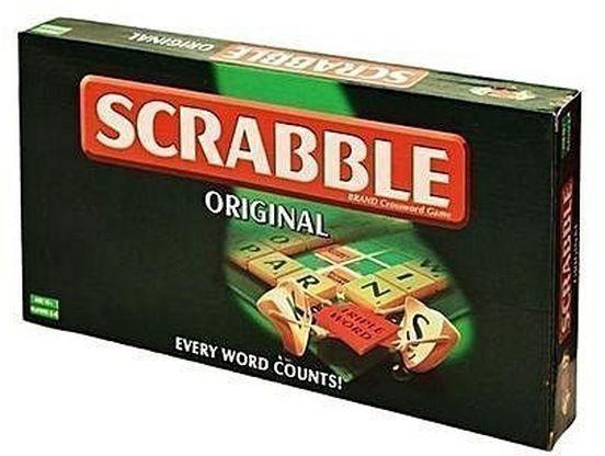 Scrabble Family Word And Spelling Game Board