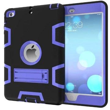 Protective Case With Kickstand For Apple iPad Pro 9.7-Inch Purple/Black
