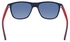 نظارة شمسية معدلة من مادة TR90 وبإطار مستطيل كامل - عدسات بمقاس: 55 مم للرجال