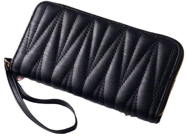 Fashion Ladies Clutch Bag Mini Handbags Card Holder Mobile Phone Bag Pink PU Wallet
