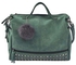 Duoya Women Rivet Handbag Large Tote Satchel Shoulder Bag Travel Bag GN- Green