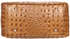 Sofia Cardoni SC643 Small Tote Bag for Women - Leather, Cognac
