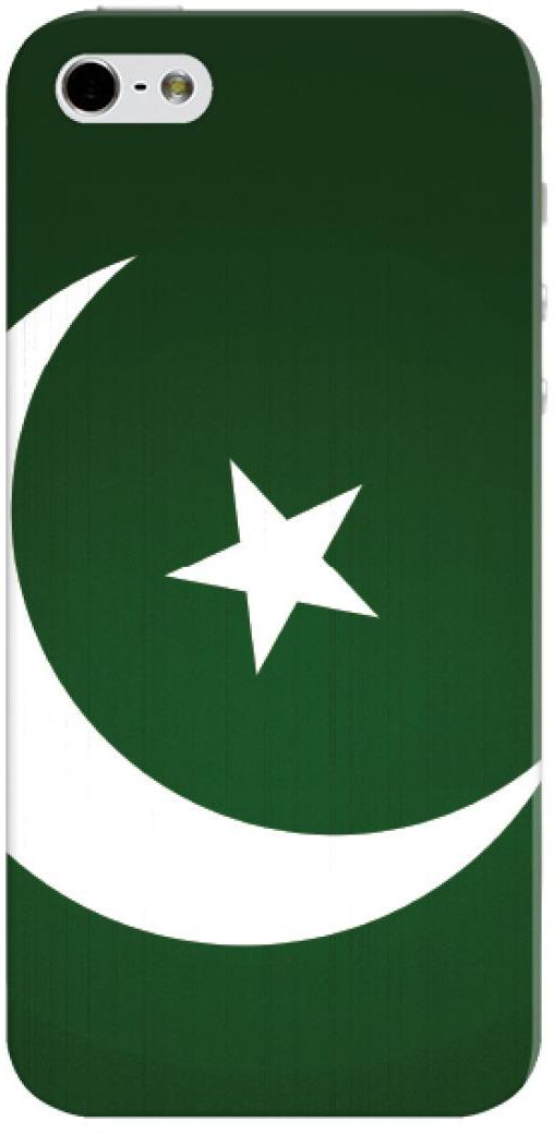 Stylizedd Apple iPhone 5 Premium Slim Snap case cover Gloss Finish - Flag of Pakistan