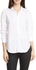 Cotton Off-white Formal Blouse-shirt -same Color Buttons