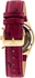 Zadig &amp; Voltaire Women&#39;s Analog Pink Genuine Leather Band Watch- Zvm105